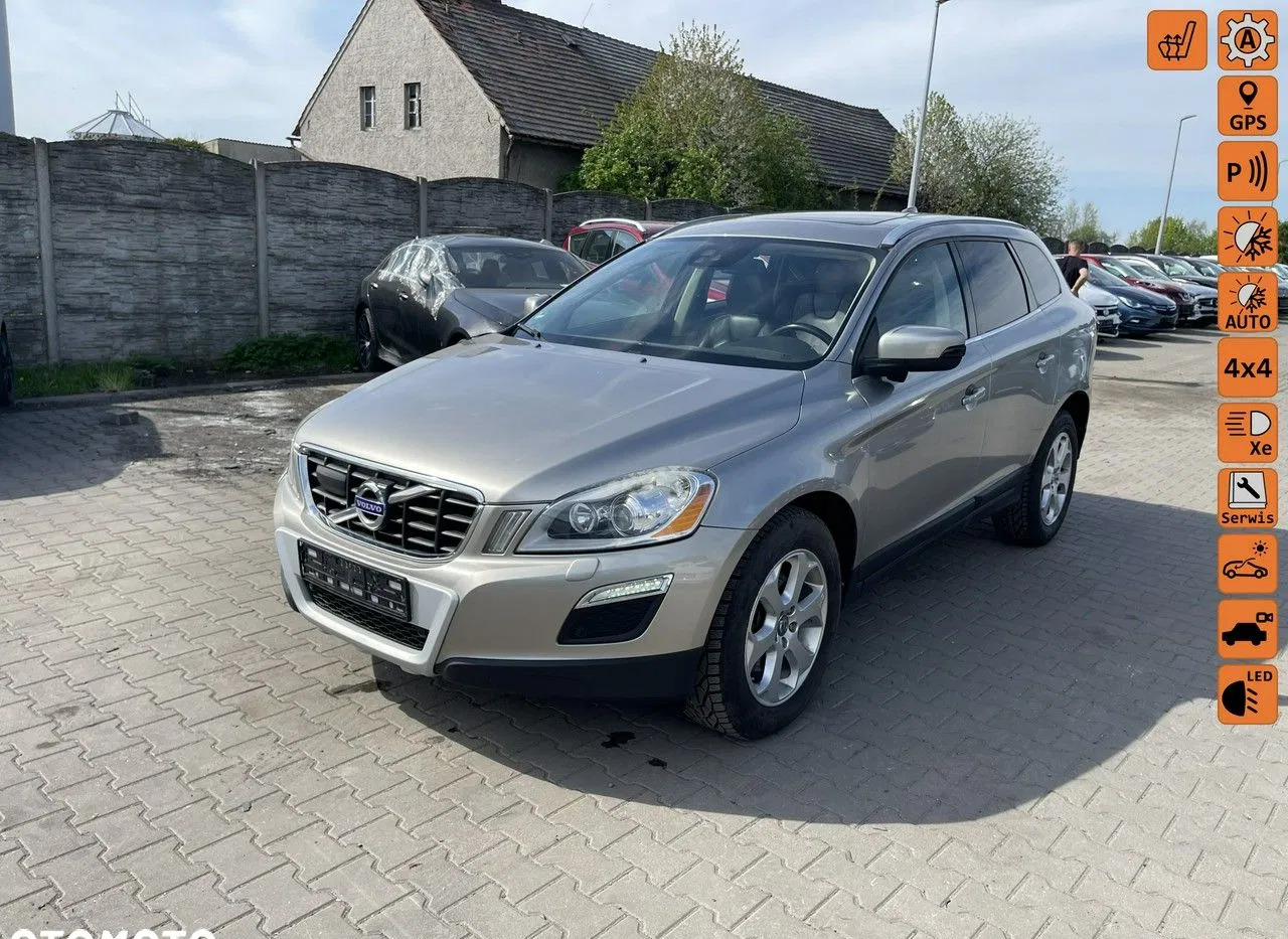 samochody osobowe Volvo XC 60 cena 39900 przebieg: 207300, rok produkcji 2013 z Uniejów